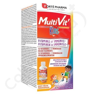 Forté Pharma MultiVit' Kids - Solution buvable 150 ml