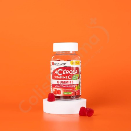 Acérola Vitamine C - 60 gummies