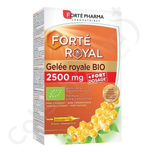 Forté Royal Bio 2500 mg - 20 ampoules de 15 ml