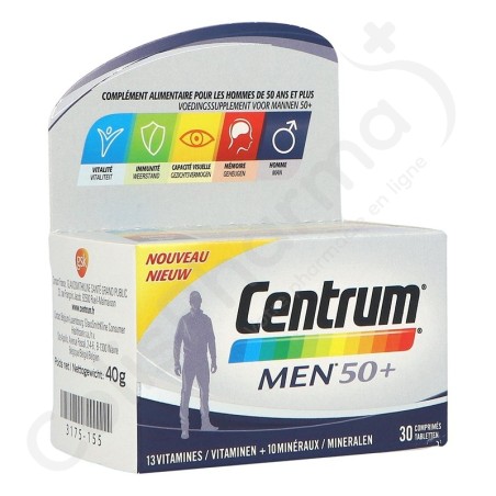 Centrum Men 50+ - 30 comprimés