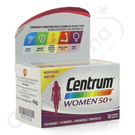 Centrum Women 50+ - 30 comprimés