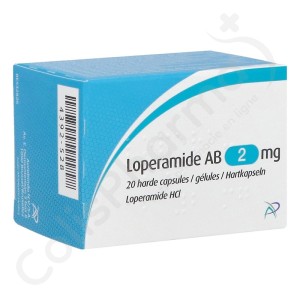 Loperamide AB 2 mg - 20 capsules