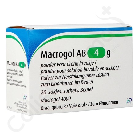 Macrogol AB 4 g - 20 sachets