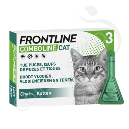 Frontline Combo Line Chat - 3 pipettes de 0,5 ml