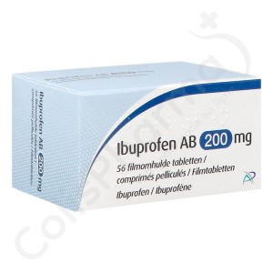 Ibuprofen AB 200 mg - 56 comprimés