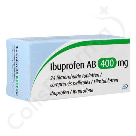 Ibuprofen AB 400 mg - 24 tabletten Ibuprofen AB 400 mg - 24 tabletten