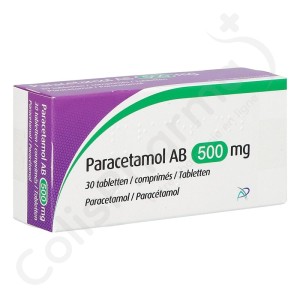 Paracétamol AB 500 mg - 30 tabletten