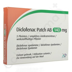 Diclofenac Patch AB 140 mg - 5 pleisters