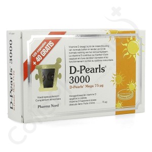 D-Pearls 3000 - 160 capsules