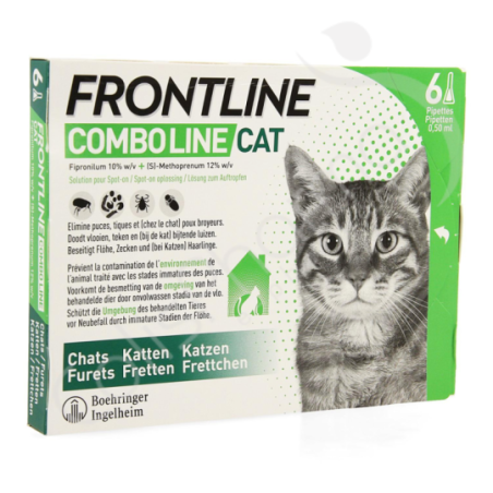 Frontline Combo Line Chat - 6 pipettes de 0,5 ml