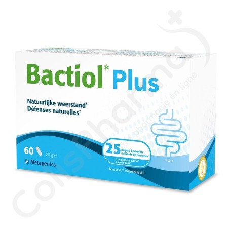 Bactiol Plus - 60 capsules