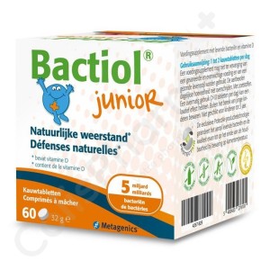 Bactiol Junior - 60 comprimés à croquer