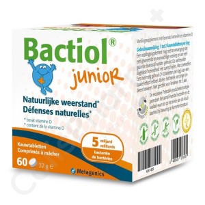 Bactiol Junior - 60 kauwtabletten