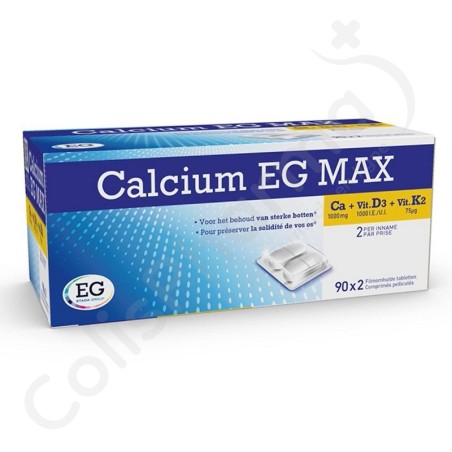 Calcium EG Max - 90 x 2 tabletten