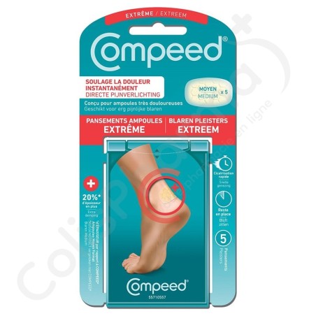 Compeed Pansements Ampoules Extrême - 5 pièces