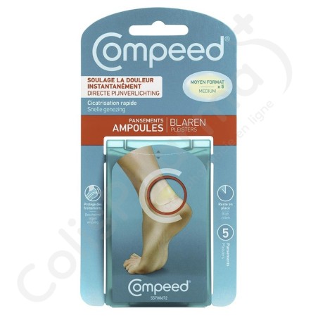 Compeed Blaren Pleisters Medium - 5 stukken