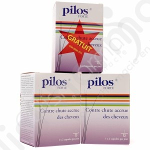 Pilos Forte - 3 x 30 capsules PROMOPACK (2+1 mois gratuits)