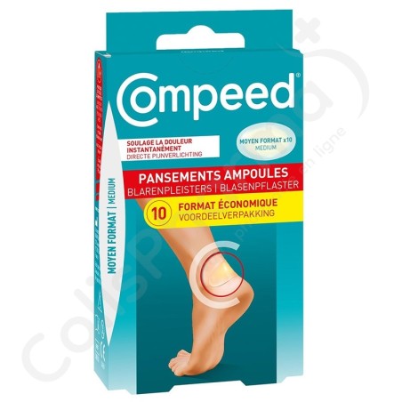 Compeed Pansements Ampoules Medium - 10 pièces