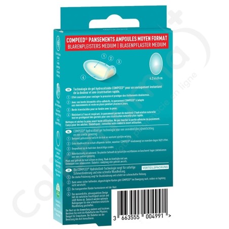 Compeed Blaren Pleisters Medium - 10 stukken