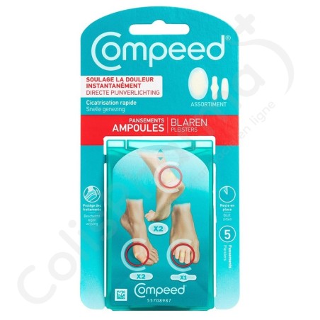 Compeed Blaren Pleisters Mixpack - 5 stukken