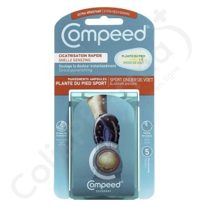 Compeed Ampoules Plante du pied - 5 patchs