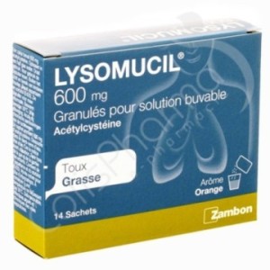 Lysomucil 600 mg - 14 sachets