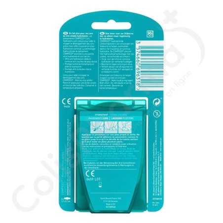 Compeed Pleisters Likdoorn Hydratation - 6 stukken