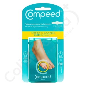 Compeed Pansements Cors Medium - 10 pièces