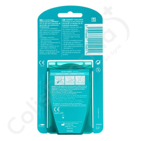 Compeed Pansements Cors Medium - 10 pièces