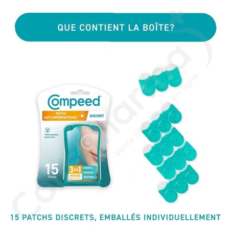 Compeed Patch Discreet Anti-imperfection - 15 patchs