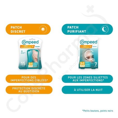 Compeed Patch Discreet Anti-imperfection - 15 patchs