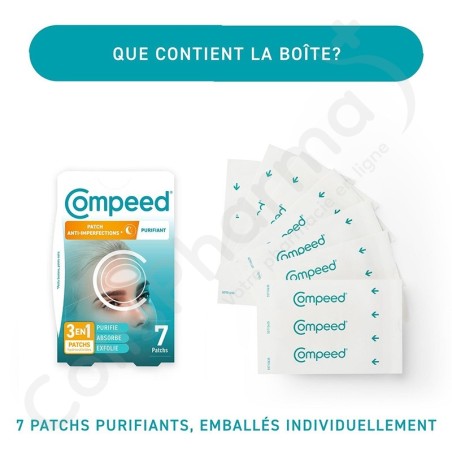 Compeed Patch Purifiant Anti-imperfections - 7 patchs