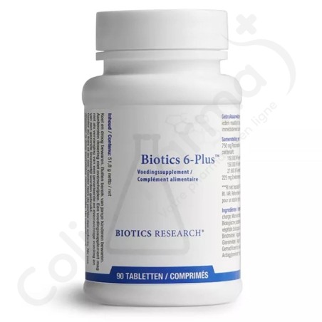 Biotics 6 Plus - 90 comprimés