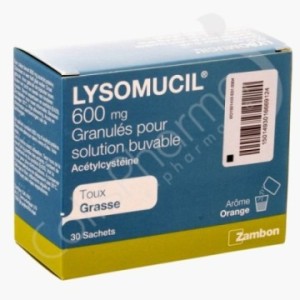 Lysomucil 600 mg - 30 sachets