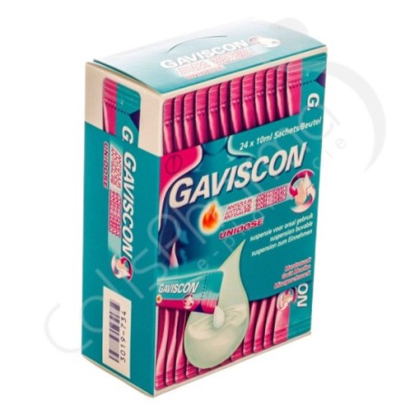 Gaviscon Antizuur-Antireflux Unidoses - 48 sachets van 10 ml