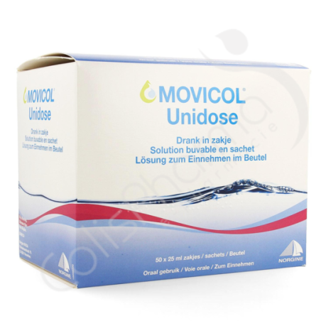 Movicol Unidose - 50 sachets de 25 ml
