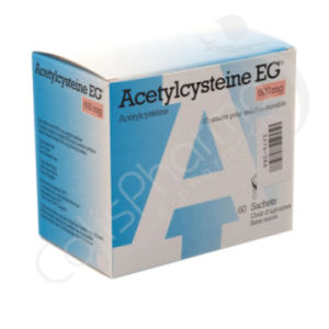 Acetylcysteine EG 600 mg - 60 sachets