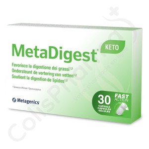 MetaDigest Keto - 30 capsules
