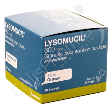 Lysomucil 600 mg - 60 sachets