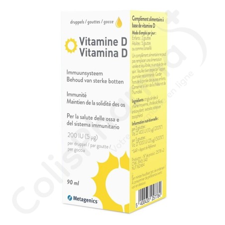 Vitamine D Liquid - 90 ml
