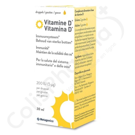 Vitamine D Liquid - 30 ml