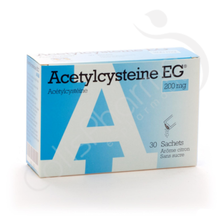 Acetylcysteine EG 200 mg - 30 sachets
