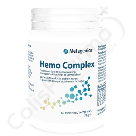 Hemo Complex - 60 comprimés