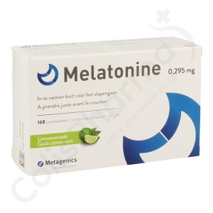 Melatonine - 168 comprimés à croquer