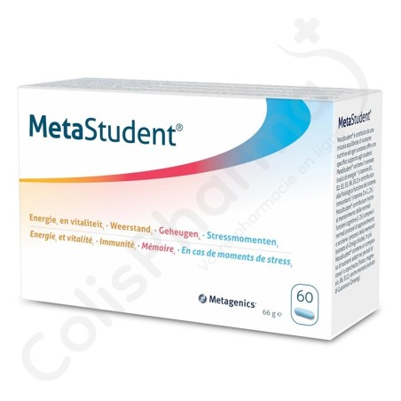 MetaStudent - 60 comprimés