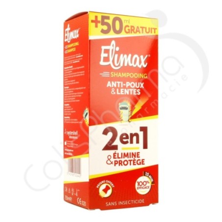 Elimax Shampoing Anti-Poux - 250 ml