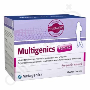 Multigenics Femina - 30 zakjes