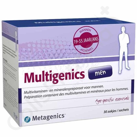Multigenics Men - 30 zakjes