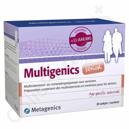 Multigenics Senior - 30 zakjes