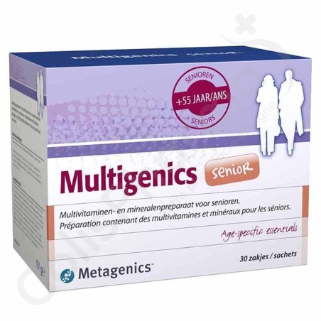 Multigenics Senior - 30 zakjes